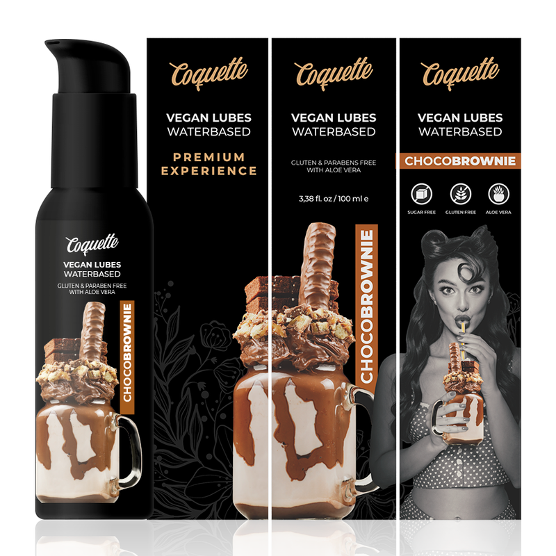 COQUETTE CHIC DESIRE - PREMIUM-ERLEBNIS 100ML VEGANES GLEITMITTEL CHOCOBROWNIE