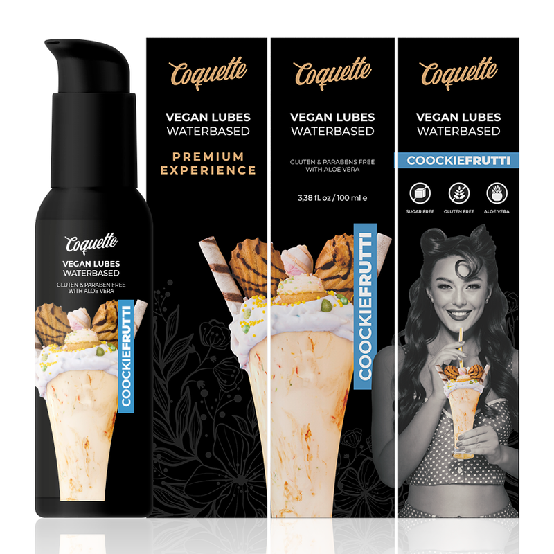 COQUETTE CHIC DESIRE - PREMIUM-ERLEBNIS 100ML VEGANE GLEITMITTEL COOKIEFRUTTI