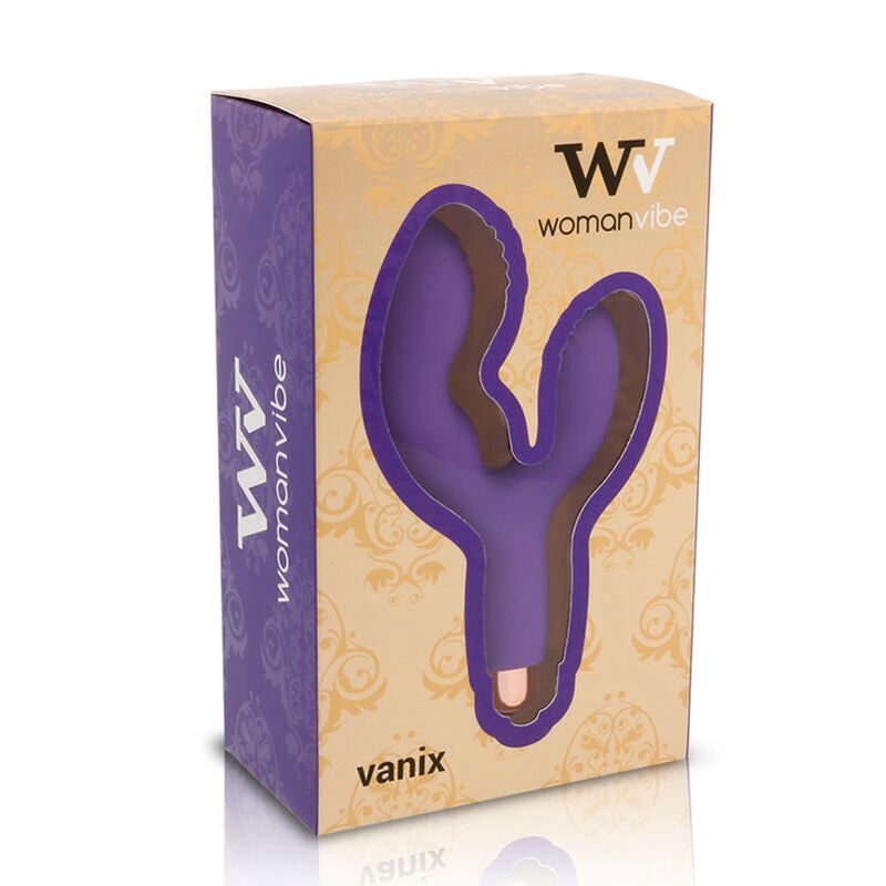 WOMANVIBE - VANIX VIBRATORE STIMOLATORE SILICONE