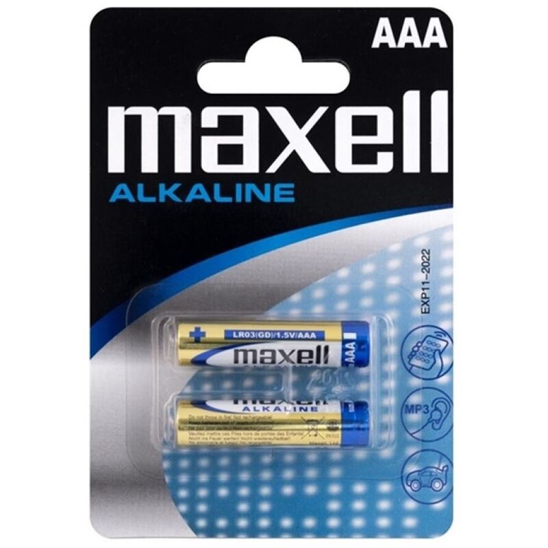 MAXELL - ALKALISCHE BATTERIE AAA LR03 BLISTER * 2