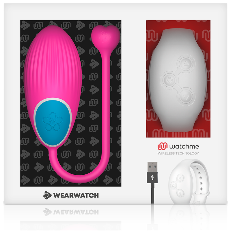 WEARWATCH - WATCHME TECHNOLOGIE FERNBEDIENUNG EGG FUCHSIA / NIVEO