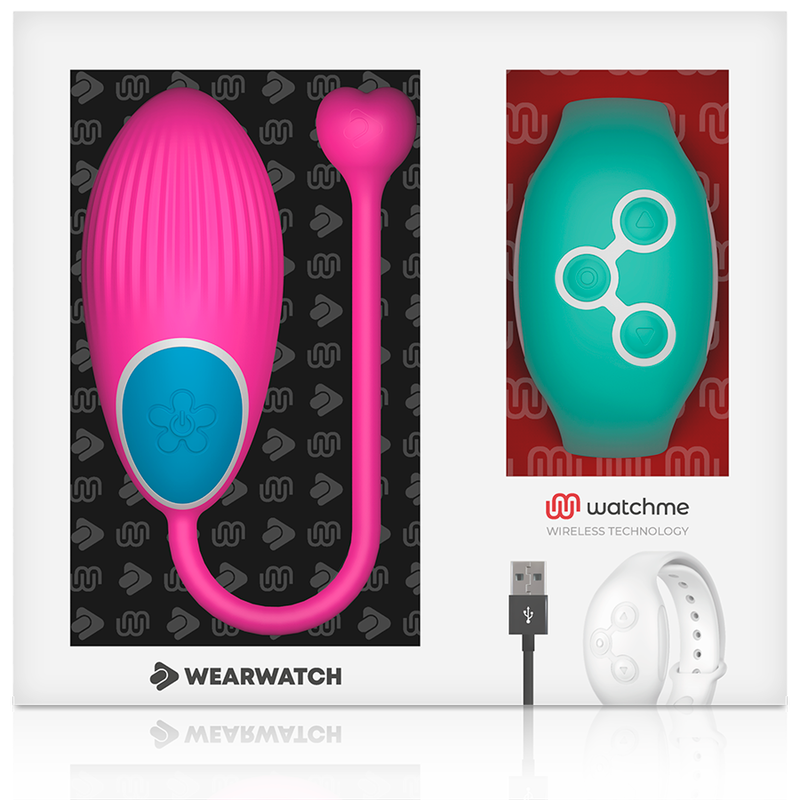 WEARWATCH - WATCHME TECHNOLOGY FERNBEDIENUNG EGG FUCHSIA / MEERESWASSER