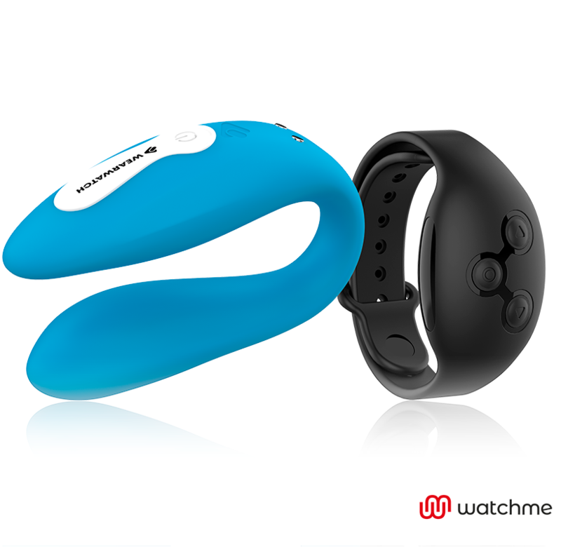 WEARWATCH - WATCHME VIBRATOR MIT DUALTECHNOLOGIE INDIGO / JET