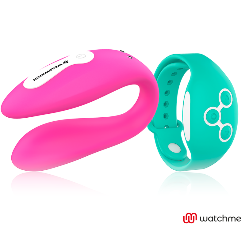 WEARWATCH - VIBRATORE WATCHME A DOPPIA TECNOLOGIA FUCSIA / ACQUA DI MARE