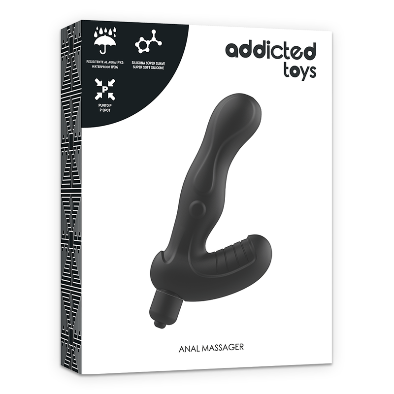 ADDICTED TOYS - P-SPOT VIBE SILIKON-PROSTATA-ANAL-STIMULATOR