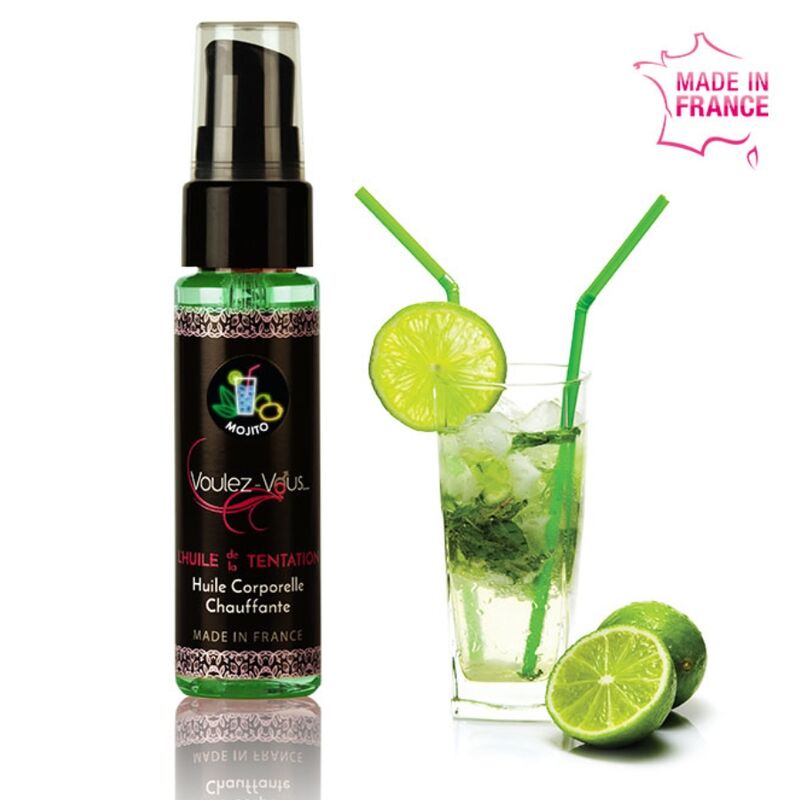 VOULEZ-VOUS - OLIO CORPO RISCALDANTE - MOJITO 35 ML