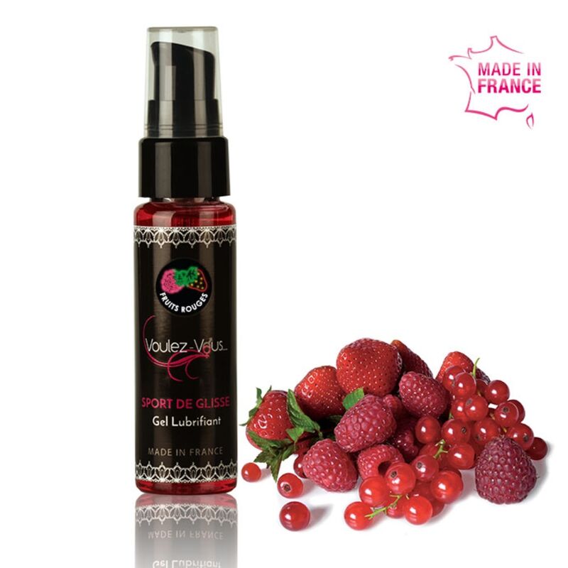 VOULEZ-VOUS - WATER-BASED LUBRICANT - SOFT FRUITS - 35 ML